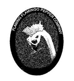 FLAMING FLAMINGO PEPPER COMPANY logo