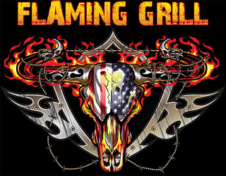 FLAMING GRILL logo