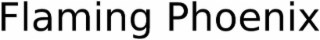 FLAMING PHOENIX logo