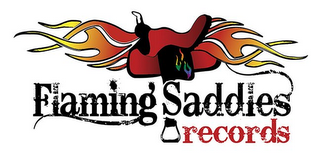 FLAMING SADDLES RECORDS logo