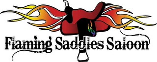 FLAMING SADDLES SALOON logo