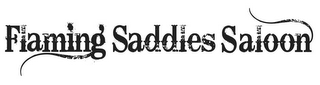 FLAMING SADDLES SALOON logo