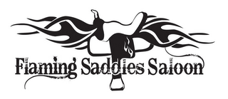 FLAMING SADDLES SALOON logo