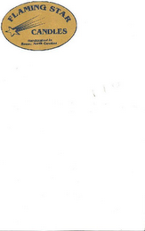 FLAMING STAR CANDLES HANDCRAFTED IN BOONE, NORTH CAROLINA logo