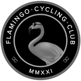 FLAMINGO CYCLING CLUB FLAMINGO CC MMXXI CC logo