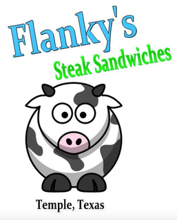 FLANKY'S STEAK SANDWICHES TEMPLE, TEXAS logo