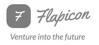 FLAPICON VENTURE INTO THE FUTURE logo