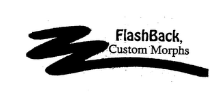 FLASHBACK, CUSTOM MORPHS logo