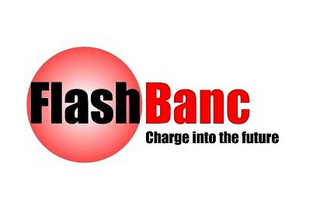 FLASHBANC CHARGE INTO THE FUTURE logo