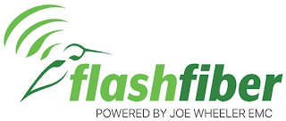 FLASHFIBER POWERED BY JOE WHEELER EMC logo