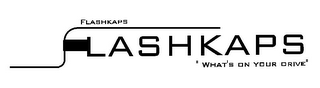 FLASHKAPS FLASHKAPS " WHAT'S ON YOUR DRIVE" logo