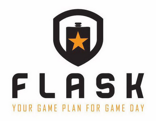 FLASK YOUR GAME PLAN FOR GAME DAY logo