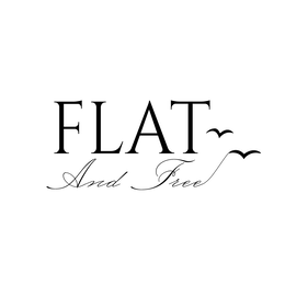 FLAT AND FREE logo