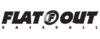 FLAT F OUT BASEBALL logo