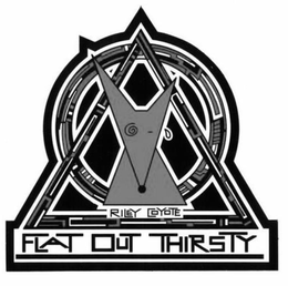FLAT OUT THIRSTY/RILEY COYOTE logo
