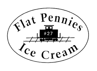 FLAT PENNIES #27 ICE CREAM logo