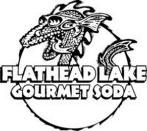 FLATHEAD LAKE GOURMET SODA logo