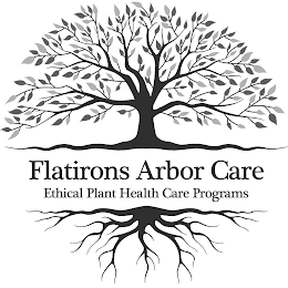 FLATIRONS ARBOR CARE ETHICAL PLANT HEALTH CARE PROGRAMS logo