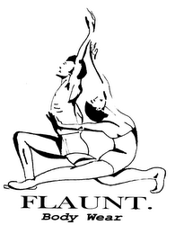 FLAUNT. BODY WEAR logo