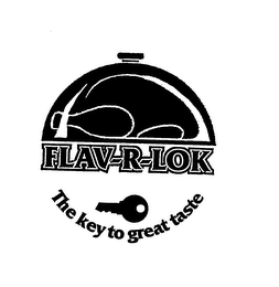 FLAV-R-LOK THE KEY TO GREAT TASTE logo