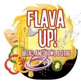 FLAVA UP! BREAD AND BOWL BISTRO EST. 2024 logo