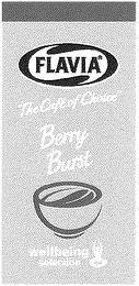 FLAVIA THE CAFE OF CHOICE BERRY BURST WELLBEING SELECTION logo