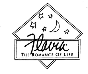FLAVIA THE ROMANCE OF LIFE logo