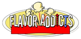 FLAVOR ADDICTS BY KCCF GOURMET logo