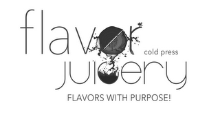 FLAVOR COLD PRESS JUICERY FLAVORS WITH PURPOSE! logo