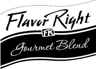 FLAVOR RIGHT FR GOURMET BLEND logo