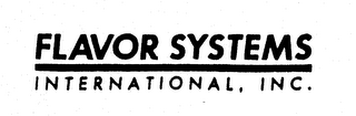 FLAVOR SYSTEMS INTERNATIONAL, INC. logo