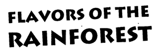 FLAVORS OF THE RAINFOREST logo