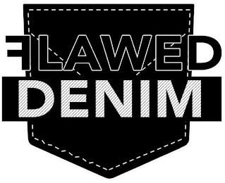 FLAWED DENIM logo