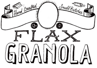 FLAX GRANOLA HAND CRAFTED SMALL BATCHES 12 OZ X K D S M logo