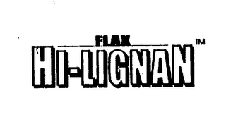 FLAX HI-LIGNAN logo