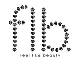 FLB. FEEL LIKE BEAUTY logo