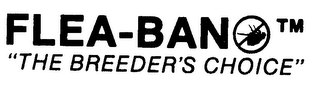FLEA-BAN "THE BREEDER'S CHOICE" logo