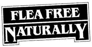 FLEA FREE NATURALLY logo