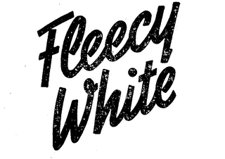 FLEECY WHITE logo
