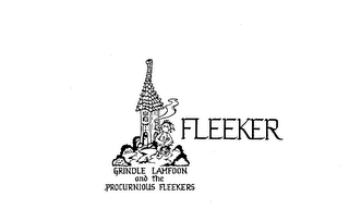 FLEEKER GRINDLE LAMFOON AND THE PROCURNIOUS FLEEKERS logo