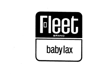 FLEET BRAND BABY LAX logo
