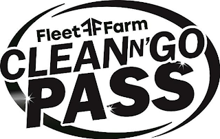FLEET FARM CLEAN N' GO PASS logo