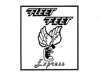FLEET FEET EXPRESS logo