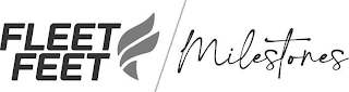 FLEET FEET F MILESTONES logo