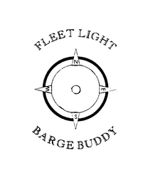 FLEET LIGHT BARGE BUDDY N E S W logo