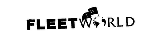 FLEET WORLD FW logo
