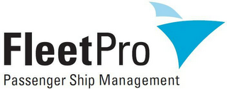FLEETPRO PASSENGER SHIP MANAGEMENT logo