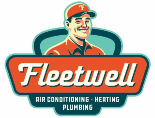 FLEETWELL AIR CONDITIONING HEATING PLUMBING logo