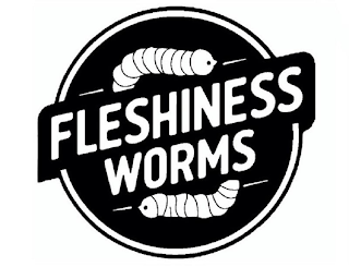 FLESHINESS WORMS logo