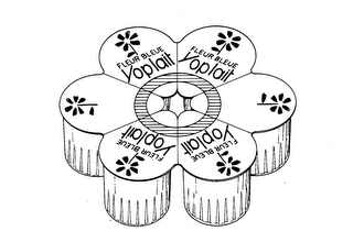 FLEUR BLEUE YOPLAIT logo